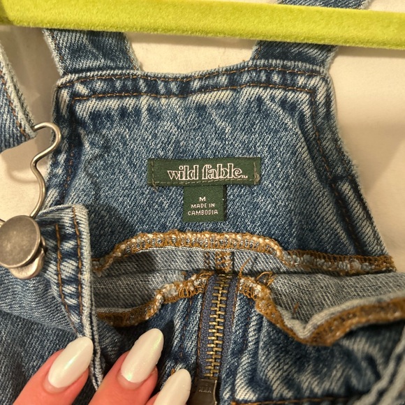 Wild Fable Denim Overall Dress - Picture 3 of 3